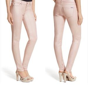 White House Black Market Pink Skinny Jeans